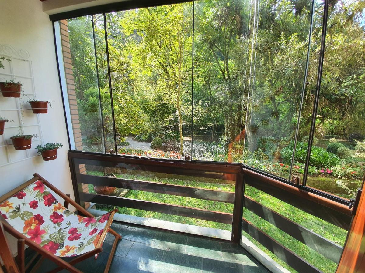 Lindo Apto No Centro Capivari - Condominio Privado Campos do Jordão المظهر الخارجي الصورة